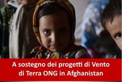 A sostegno dei progetti di Vento  di Terra ONG in Afghanistan