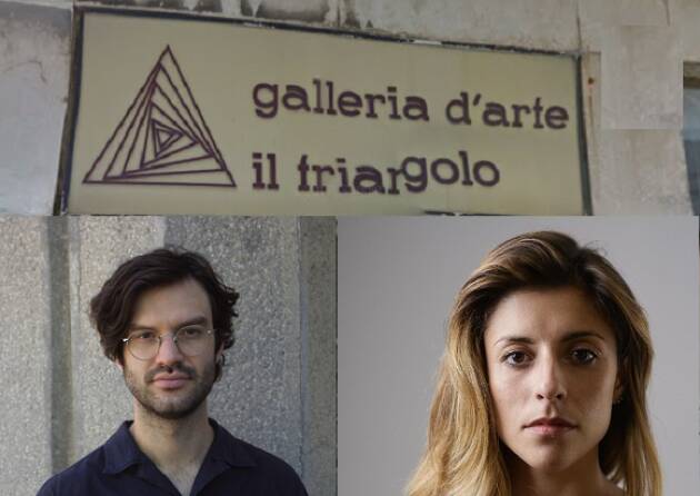 (CR) ALLA GALLERIA IL TRIANGOLO LE PERFORMANCE DI CLARISSA FALCO E JACOPO MARTINOTTI