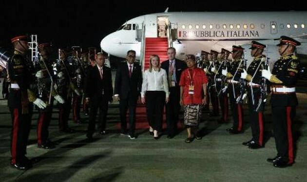 Meloni a Bali per il G20