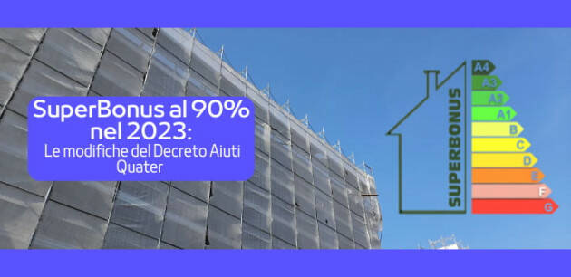 Suberbonus al 90% nel 2023