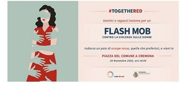 #Noviolenzadonne Flashmob ‘UOMINI IN SCARPE ROSSE’