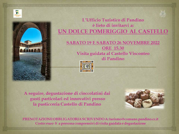 PANDINO: UN DOLCE POMERIGGIO AL CASTELLO
