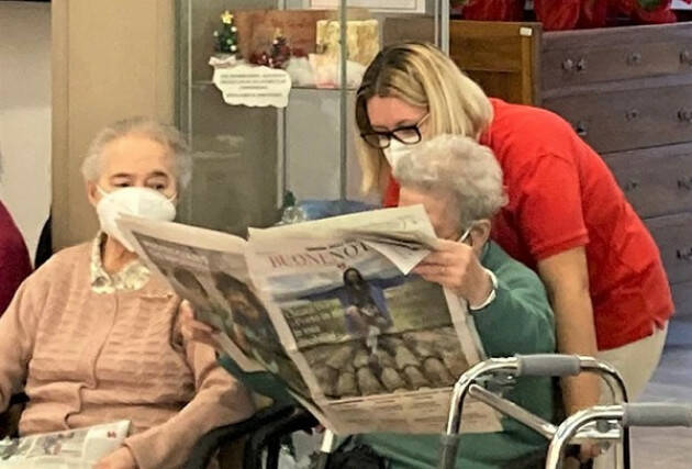 ASST CR IL GRUPPO ‘HAPPY NEWS’ INCONTRA GLI OSPITI DELLA FONDAZIONE GERMANI