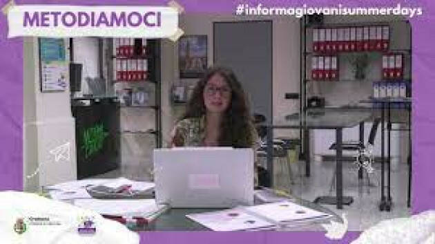 CREMONA: INFORMAGIOVANI, AL VIA IL PERCORSO #METODIAMOCI