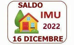 IMU 2022: saldo entro il 16 dicembre 2022