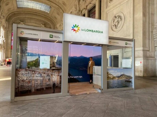 A Milano Centrale spazio per 'promuovere la Lombardia'