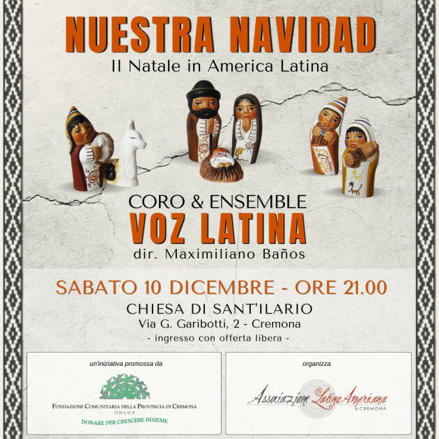 Cremona Tutti concerto  di ensemble Voz Latina