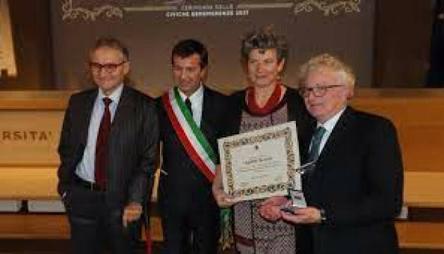 Il Comune di Bergamo assegna 10 civiche benemerenze e 5 medaglie d'oro