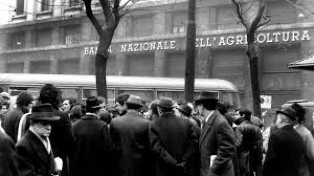 Anpi Strage di p.zza Fontana 53° anniversario manifestazione a Milano