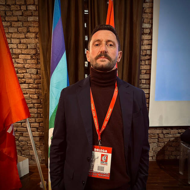Armando Generali confermato Segretario Generale FIOM CGIL Cremona