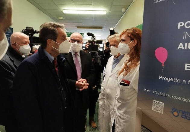 ASST CR OSPEDALE OGLIO PO FONTANA: INAUGURA ‘IL CIELO IN UNA STANZA’