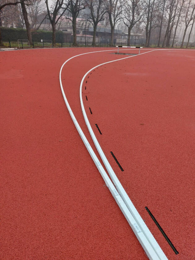 CREMONA: Conclusi i lavori di rifacimento della pista di atletica