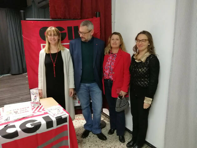 Monia Castelli confermata Segretaria SLC CGIL Area Sud e Cremona