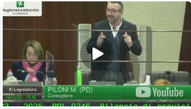 Matteo Piloni (Pd) :4 PROPOSTE PER LA PROVINCIA DI CREMONA [video]