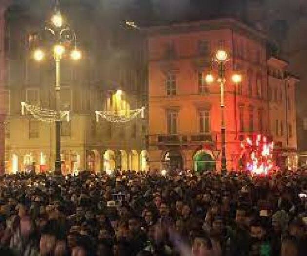 Piacenza Festa di Capodanno in piazza Cavalli