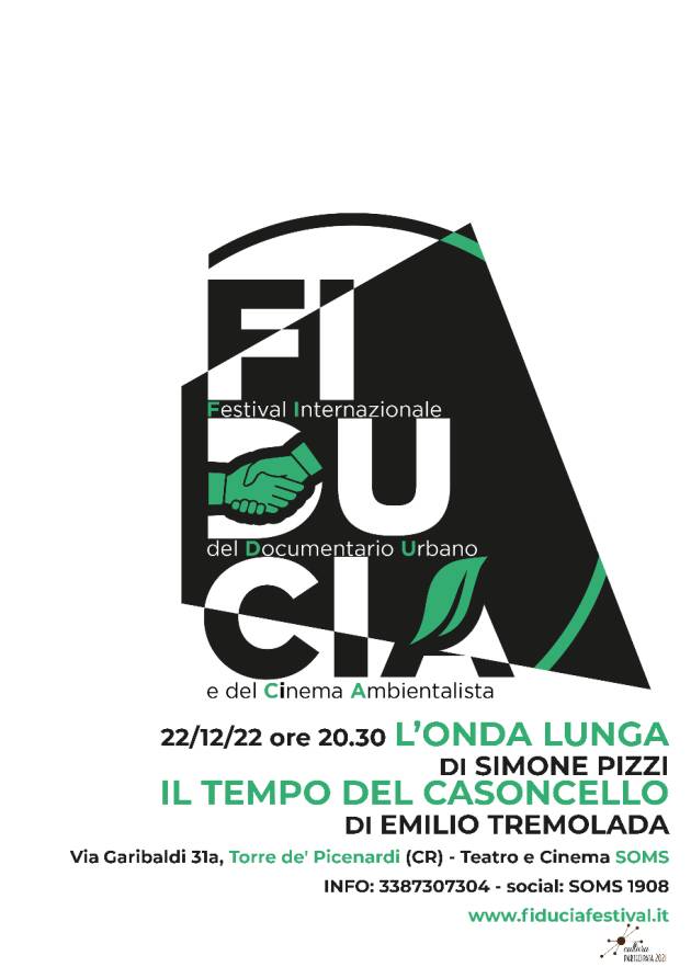 TORRE DE’ P. Giovedì 22, dalle 20:30 due film: L’ONDA LUNGA e IL TEMPO DEL CASONCELLO
