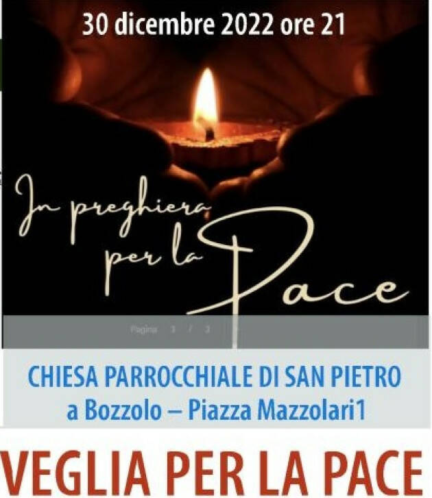 Bozzolo Veglia per la pace