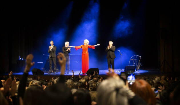 UN CAPODANNO ELEGANZISSIMO CON DRUSILLA FOER AL TEATRO PONCHIELLI