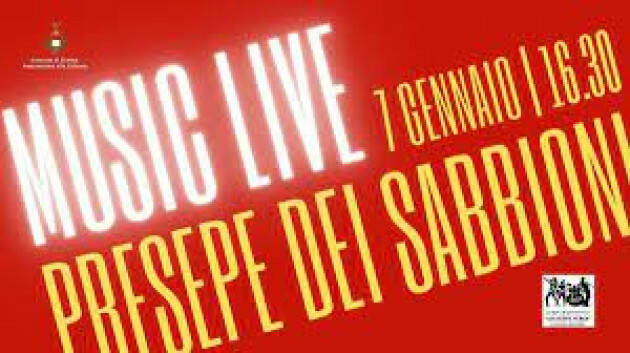CREMA: MUSIC LIVE AL PRESEPE DEI SABBIONI
