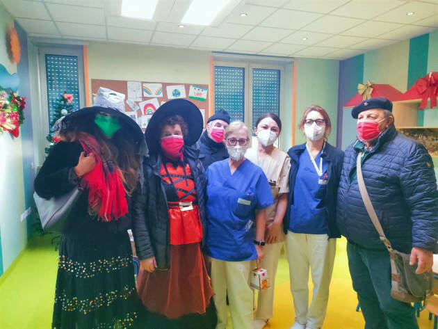 CREMA: La Befana arriva in pediatria: ‘grazie ai Pantelù’