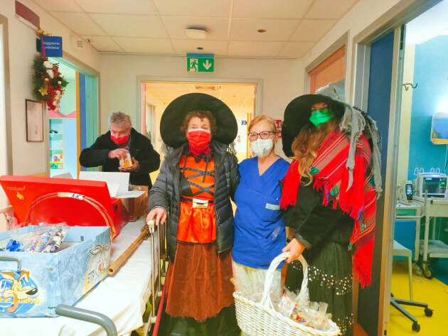 CREMA: La Befana arriva in pediatria: ‘grazie ai Pantelù’