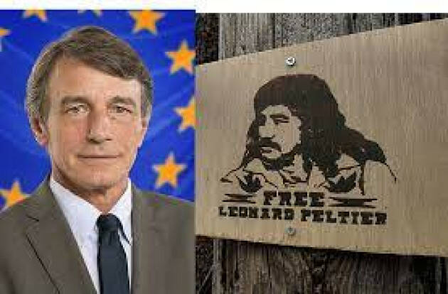 Ricordando David Sassoli e il suo impegno per la liberazione di Leonard Peltier