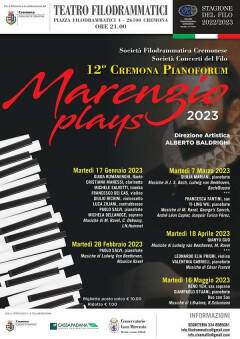  Al Teatro Filo di Cremona riparte la rassegna 12°CREMONA PIANOFORUM 