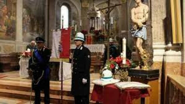 CREMONA: San Sebastiano, patrono della Polizia Locale