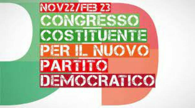 (CR) Dem Congresso  PD Informazioni utili sulle tempistiche e del suo svolgimento