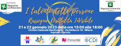 RASSEGNA DISABILITA’ INVISIBILE  21 e 22 gennaio Milano dalle ore 15 alle ore 18