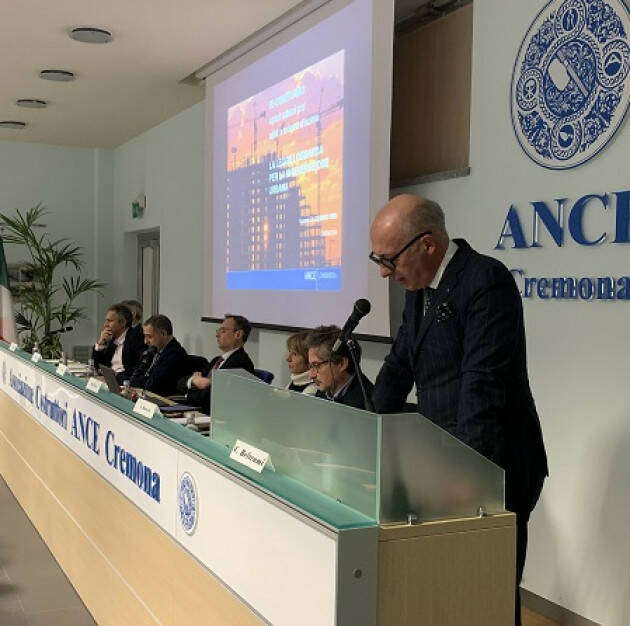 Ance Resoconto CONVEGNO “RI-GENERIAMO spazi urbani per città a misura d’uomo” 