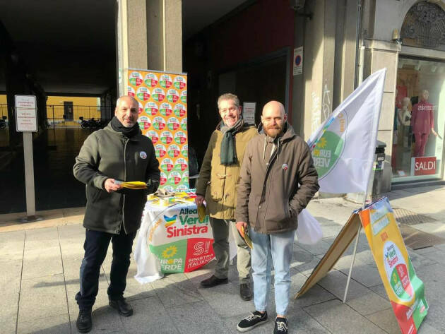 Cremona L’Alleanza Verdi-Sinistra a sostegno di Majorino Presidente Lombardia