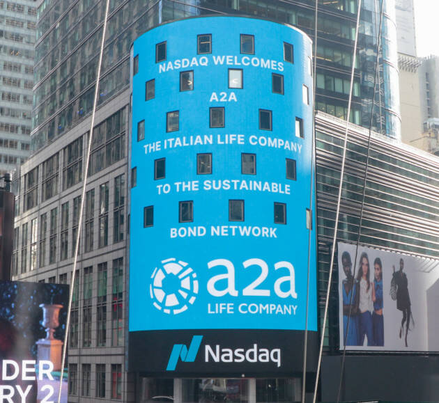 A2A ENTRA NEL NASDAQ SUSTAINABLE BOND NETWORK