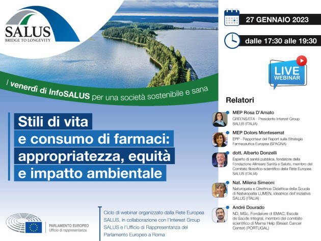 Stili di vita e consumo di farmaci: Iscriviti al webinar gratuito InfoSALUS