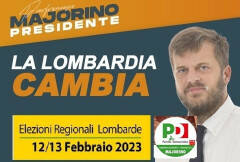Elezioni del 12-13 febbraio LOMBARDIA CAMBIA con MAJORINO Le iniziative PD Cremona