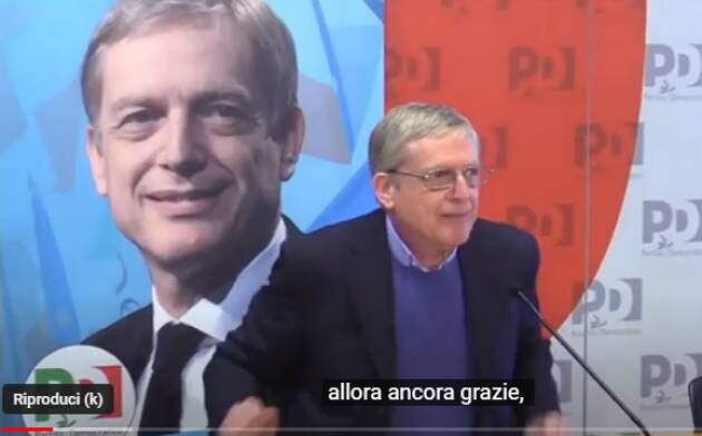 Gianni Cuperlo (Pd) avanti con Promessa Democratica per un nuovo PD