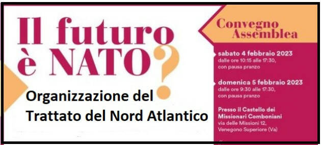 Noi di Abbasso la Guerra  Convegno assemblea del 4-5 febbraio sulla NATO.