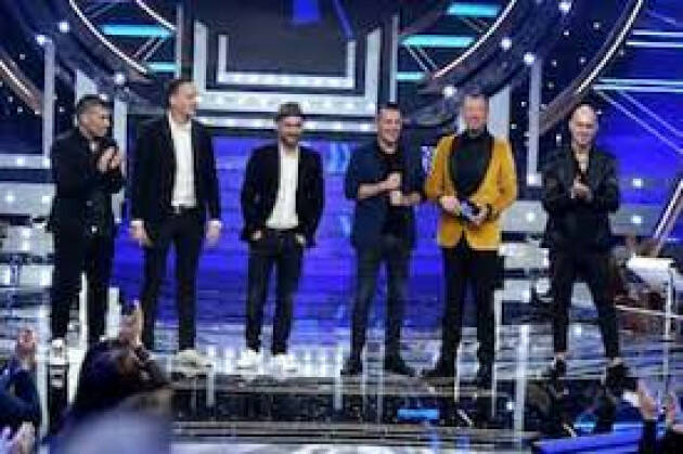 Sanremo 2023 - Modà con la canzone Lasciami