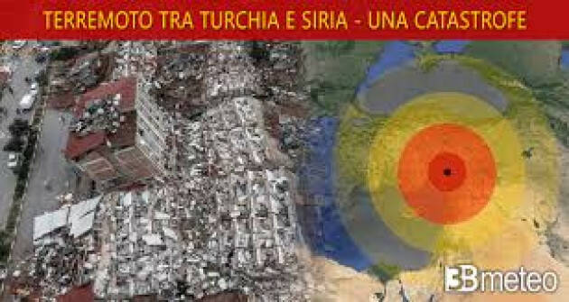 Devastante terremoto in Turchia e Siria