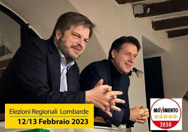 Giuseppe Conte  (M5S) indica di votare Pierfrancesco Majorino Presidente Lombardia (video)