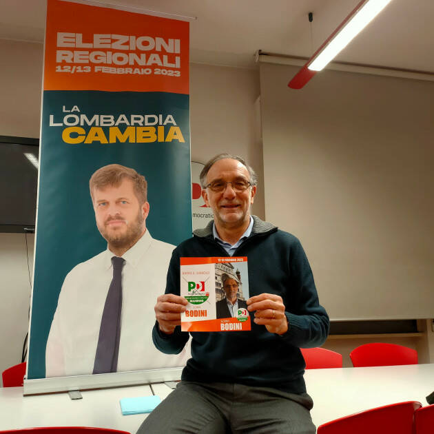 La Lombardia cambia  con Majorino appello al voto di  Paolo Bodini (art.uno-PD)