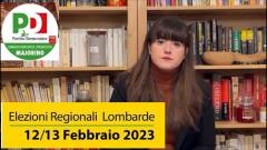 La Lombardia cambia  con Majorino Presidente  Appello al voto di Marta Andreola  (PD) [Video]