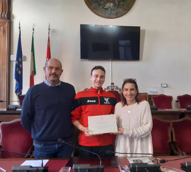 Piacenza incontro tra la sindaca Katia Tarasconi e Asd Taekwondo Csak