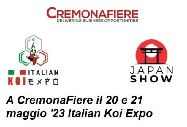  A CremonaFiere il 20 e 21 maggio Italian Koi Expo
