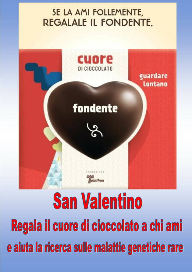 LECCO: San Valentino in piazza per Telethon