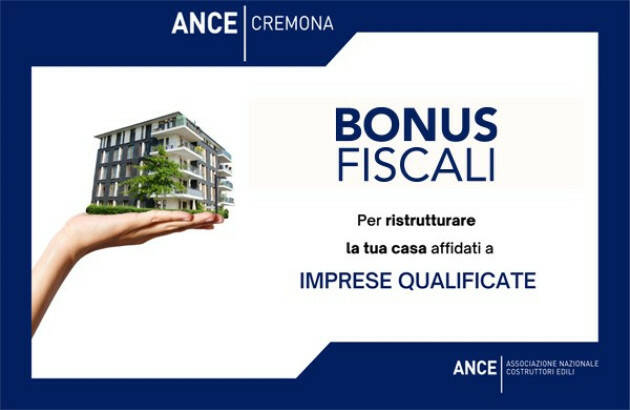 ANCE (CR) BLOCCO CREDITI, ANCE: IMMEDIATA SOLUZIONE O TRACOLLO