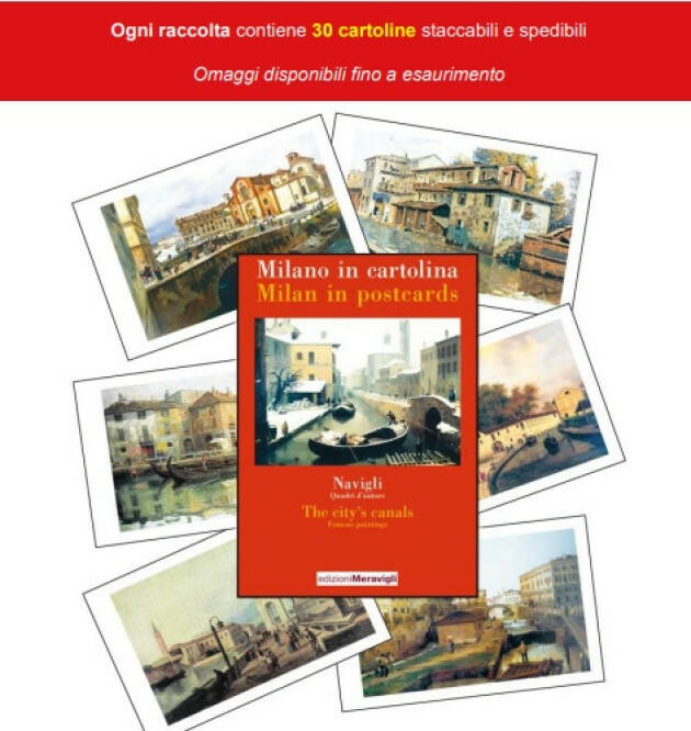 Edizioni Meravigli ristampa le vecchie cartoline di Milano