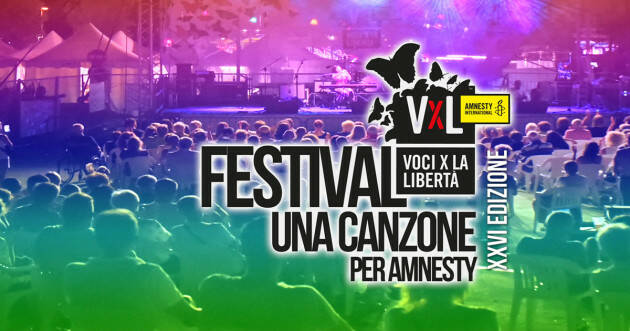 AMNESTY AI NASTRI DI PARTENZA  26a EDIZIONE DI ‘VOCI PER LA LIBERTÀ’,  A ROVIGO