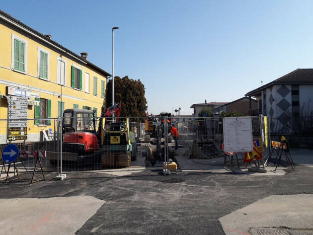 Casaletto Vaprio, Padania Acque : prosegue il maxi-cantiere  rete fognaria