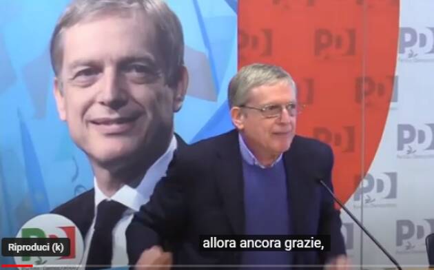 Cuperlo (PD):primarie  26 febbraio.Ogni elettore scelga fra Bonaccini e Schlein
